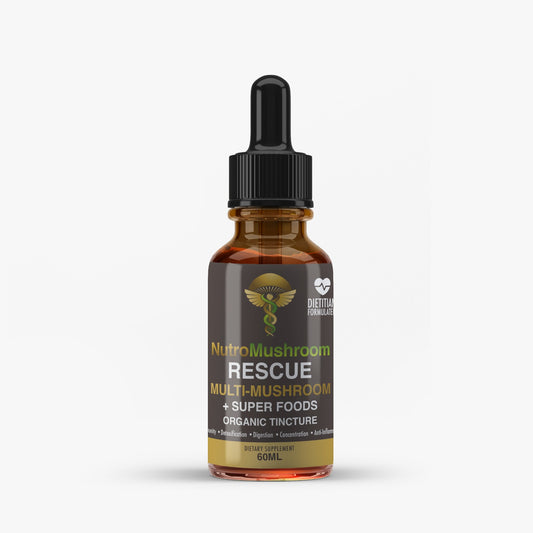 RESCUE Tincture - Multi-Mushroom & Superfood Blend