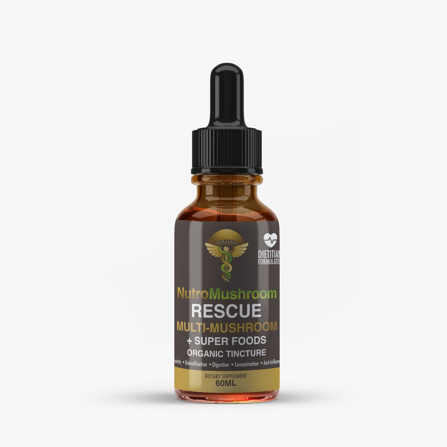 RESCUE Tincture - Multi-Mushroom & Superfood Blend